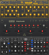 Behringer 3-tier: WASP | Solina | Model D