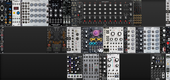 My ctenoid Eurorack