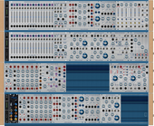 **126x4 Tiptop Buchla complete build * (copied from EmmwieMeikel)