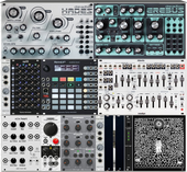 My becalmed Eurorack