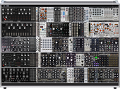 2 Moogs &amp; A-100 (projected w/ rene+tempi+mimeophon 12/17/24)