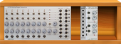 My bleached Eurorack