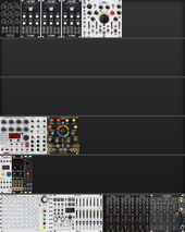 My incurved Eurorack