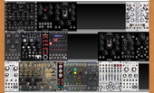 My purplish Eurorack