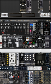 Live case 7U + Palette + 6U wooden case