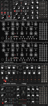 My slickered Eurorack