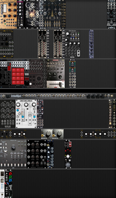 Current Palette 104 + Pod 64 + custom rack 84
