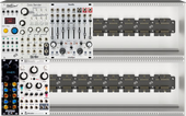 My cecal Eurorack