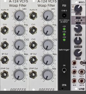 My lunate Eurorack