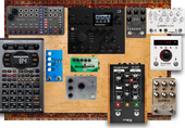 My twinkling Pedalboard