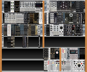 PieBerger RackBrute 3U+6U+3U+6U+ALM52 Current