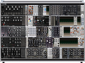 2 Moogs &amp; A-100 (current  +splitball 12/7/24)