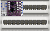 My quinsied Eurorack