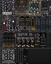 My rounded Eurorack