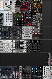 1x104hp 4x84hp Eurorack 250124