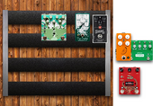 My sublimed Pedalboard