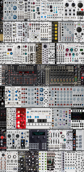 My 104hp 8 row full idea Eurorack Possible option... (copy)