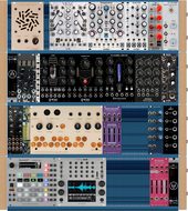 12U Dual Rackbrute - 2025 setup