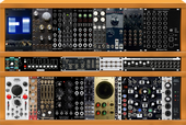My portable 104 hp Eurorack