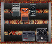 First draft bass? pedalboard
