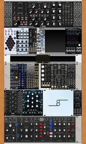 Older 76U Idea - Bass &amp; Drum - Tall and Thin - 16U|76HP - 13FEB25