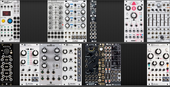 My untrimmed Eurorack