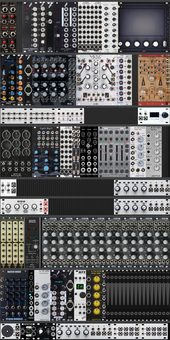My real feathered Eurorack