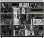 2 Moogs &amp; A-100 (projected w/full +1 row +mod swap 4 row temp 2/24/25)