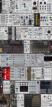 My 7 (ok, maybe 8) Row 104hp final setup Eurorack