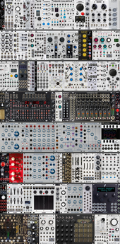 My 7 (ok, maybe 8) Row 104hp final setup Eurorack