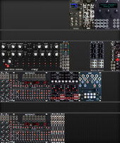 Idea - Techno Drum Rack V0 - Dual Intellijel Performance Case