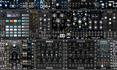 INTELLIJEL 7U CASE with HERMOD PLUS AND TRIPTYCH (FOUND ONE)