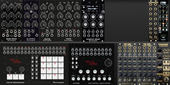 My unskinned Eurorack