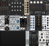 My now Euro rack 1