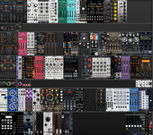 Mijn Monsterrack (+12V / 10000mA, -12V / 5000mA, +5V / 4000mA)