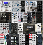 12u 98hp  + 1u 98hp intellijel (flight case) | Beringher 3U 84p