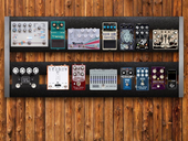 Rhys’ guitar Pedalboard (dream updates)
