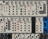 mono synth and midi signals