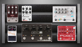 My unrubbed Pedalboard