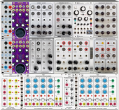 My dappled Eurorack (copy) (copy) (copy) (copy)