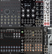 My unlit Eurorack (copy)