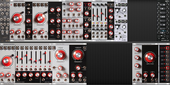 My cliquey Eurorack (copied from coquinati)