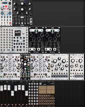 My undyed Eurorack