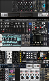Live case 7U + Palette + 6U wooden case (TEMP)