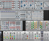 Buchla Tiptop &amp; B-ARP 2500 - 4x 126HP (copy)