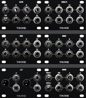 6x12HP 1U Passive