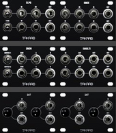 6x12HP 1U Passive