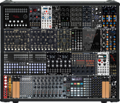 Part 1 (of 6) of Erica Synths Mega Rack (LOWER HALF Drum and Bassline Portion)