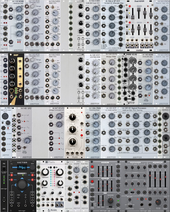 Actual Sonic/Voice Racks (A-100 LC9 + 19&quot; Rack Kit)