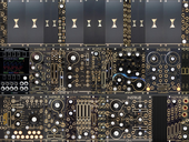Instruo 104 (First row is horizontal in 1u)